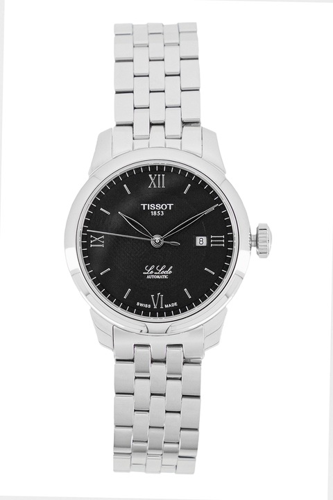 Tissot, Автоматичен часовник с метална верижка, Сребрист