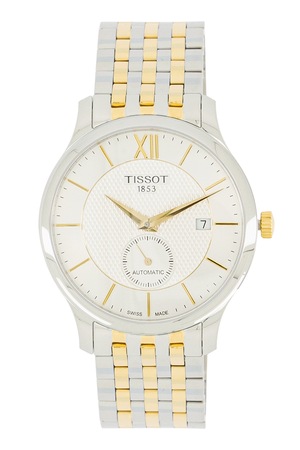 Tissot, Автоматичен часовник от неръждаема стомана, Сребрист, Златист