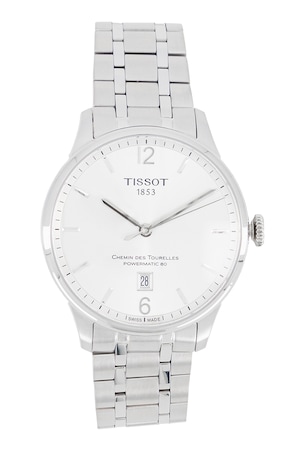 Tissot, Автоматичен часовник от неръждаема стомана, Сребрист