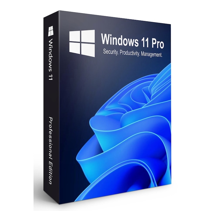 Microsoft Windows 11 Pro, Retail FPP, 64 bit, többnyelvű, USB 3.0