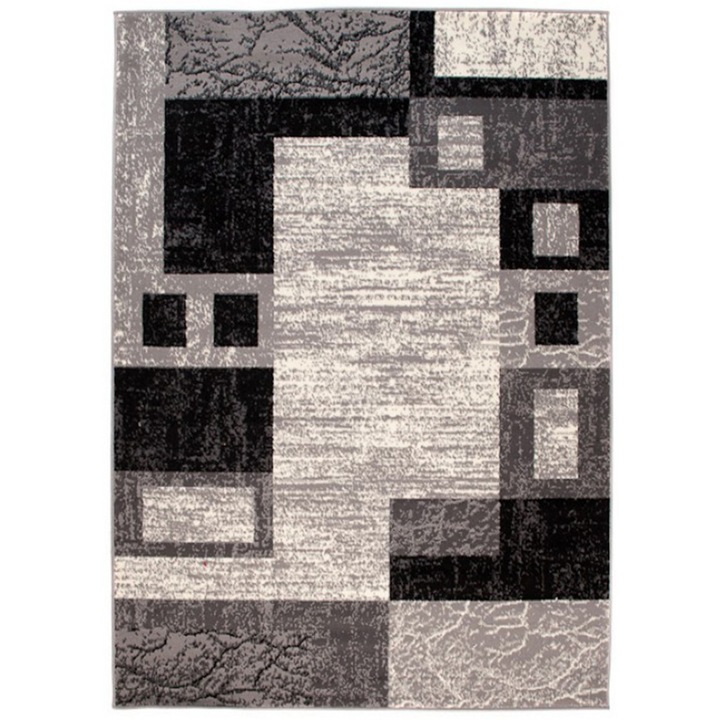 Covor Tapiso, K871A, Geometric, 100% Polipropilena, Multicolor, 120 x 170 cm