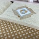 Комплект кърпи Quasar & Co.® Luxury R модел, 100% памук, 450 gsm, 50 x 90/70 x 140 cm, Крем, 2 броя