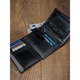 Portofel barbati, piele naturala, ROVICKY Flynn, protectie RFID, negru