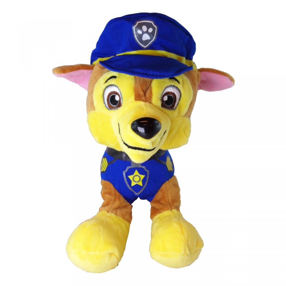 Jucarie de plus Patrula Catelusilor, Chase, 19 cm