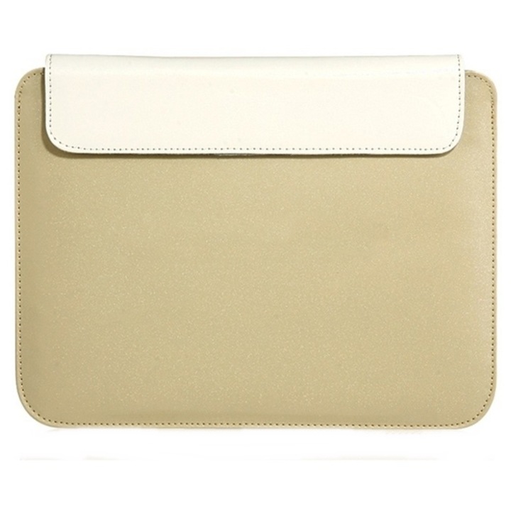 Stílusos tablet tok, 9-10", védő, bézs, G0399W, SS300091