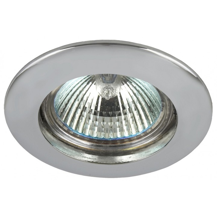 Луна Lightex RL HL101CH, MR16, GX5.3, max.7W LED, Aлуминиева, Стационарна, ф77mm/cut, 65mm, Хром