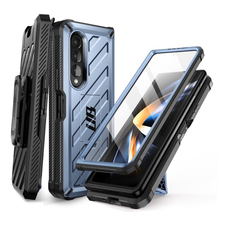 Удароустойчив хибриден кейс Supcase Unicorn Beetle Pro за Samsung Galaxy Z Fold 4, Tilt