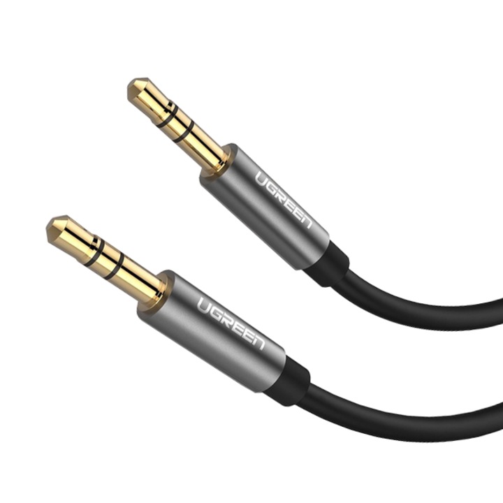 AUX кабел UGREEN AV119, 5m, Черен