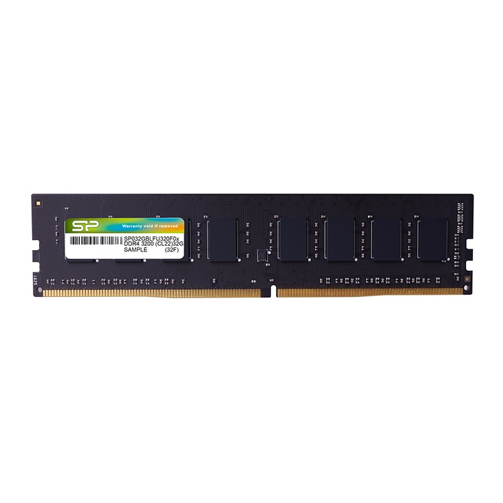 Памет RAM, Silicon Power, 8 GB, DDR4, 2666 Mhz, CL19, 1.2 V, Черен
