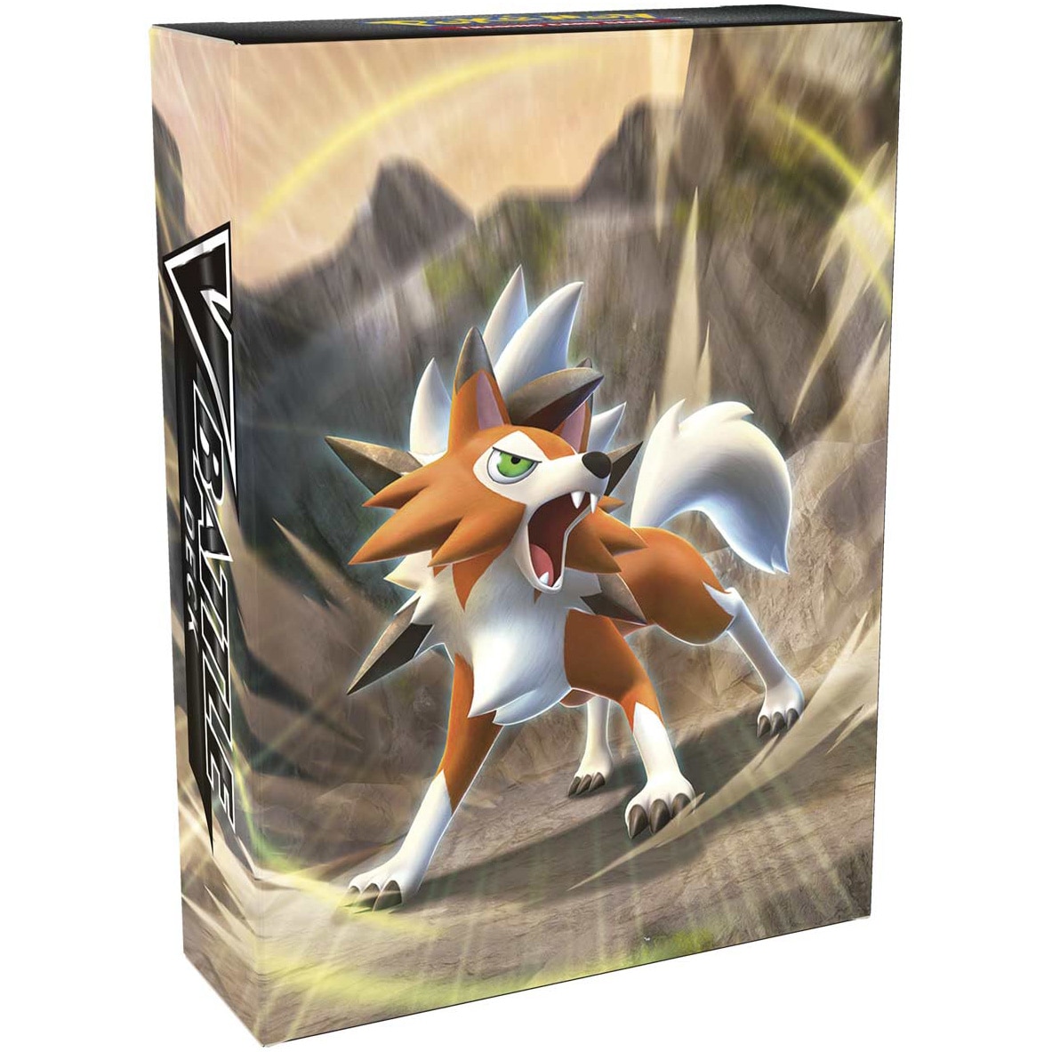 Set cartonase Pokemon TCG: Lycanroc/Corviknight V Battle Deck