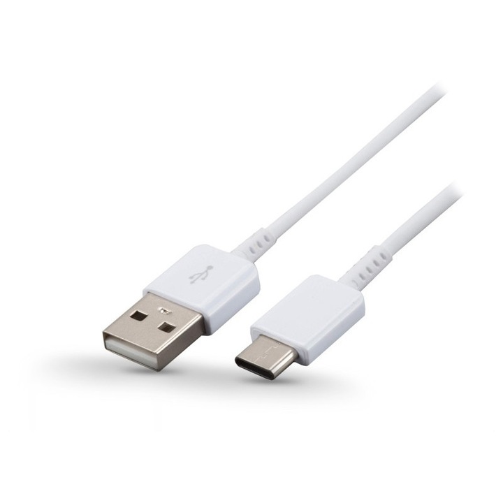 Samsung gyári USB - USB Type-C adat- és töltőkábel 110 cm-es vezetékkel - EP-DN930CWE Type-C 2.0 - white (ECO csomagolás)