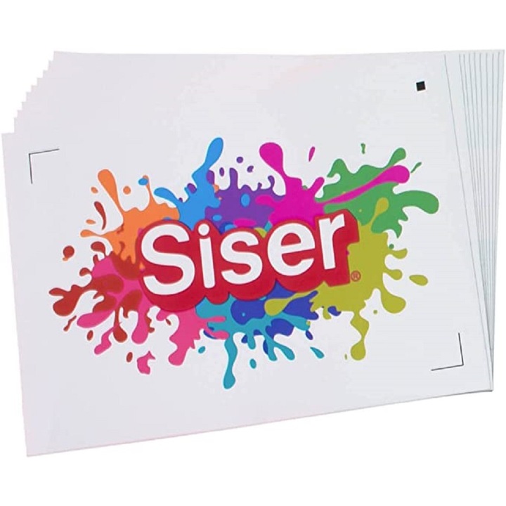 Фолио за дигитален печат Siser EasyColor DTV, 21,3 см x 27,9 см, 50 фолиа/кутия