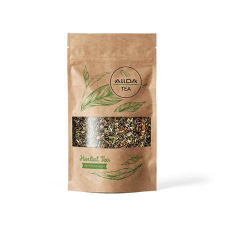 Чай ALLDA TEA Herbal, Чай Планински билки, мащерка, лайка, жълт ...
