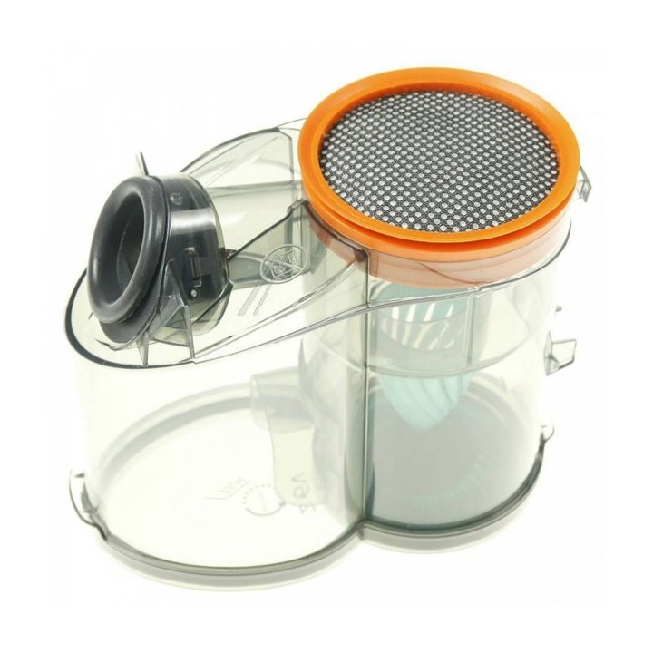 Recipient praf pentru aspirator 300003595001, Philips, Plastic, Transparent
