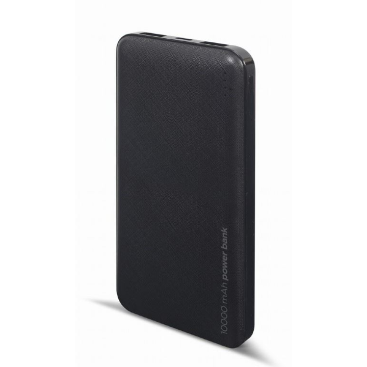 Gembird PB10-02 Power Bank 10000mAh черен (PB10-02)