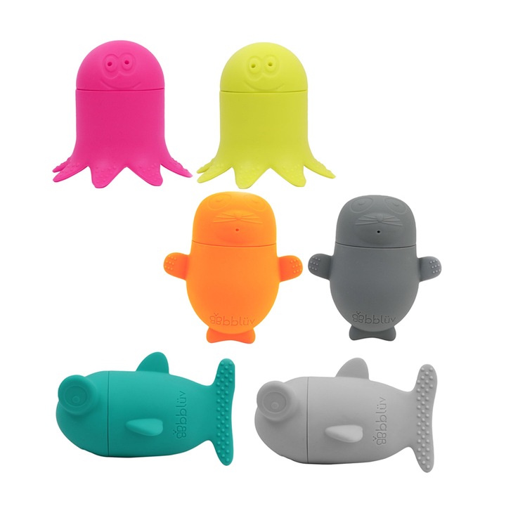 Set jucarii de baie, Bbluv, Multicolor