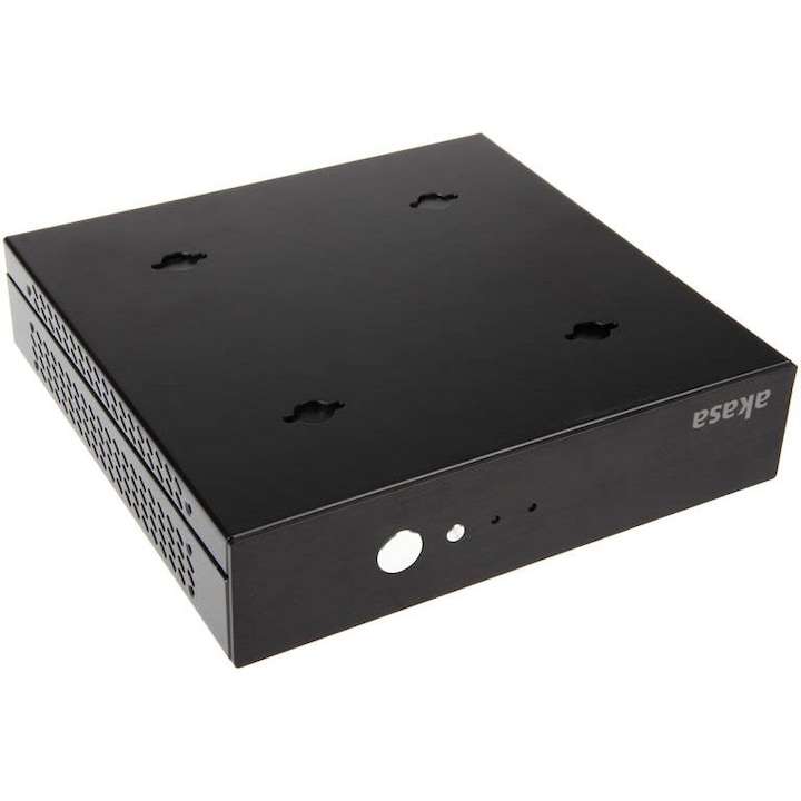 Carcasa PC SilverStone SST-GD04B, Mini ITX, Micro ATX, DTX, Negru