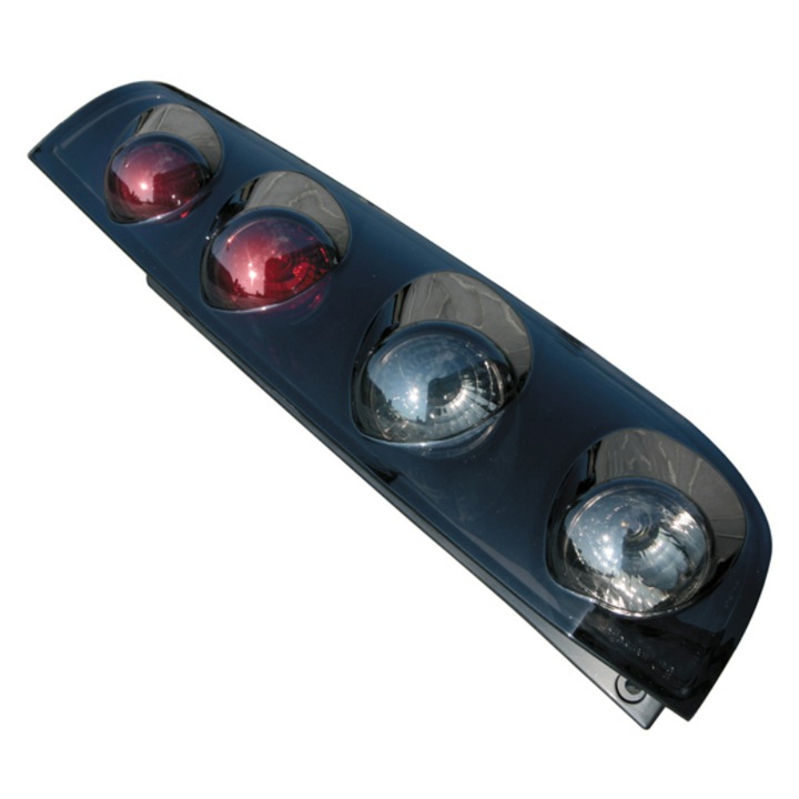 Set 2 stopuri auto, Lampa, Compatibil cu Ford Fiesta V 3D, 2001-2005, Negru