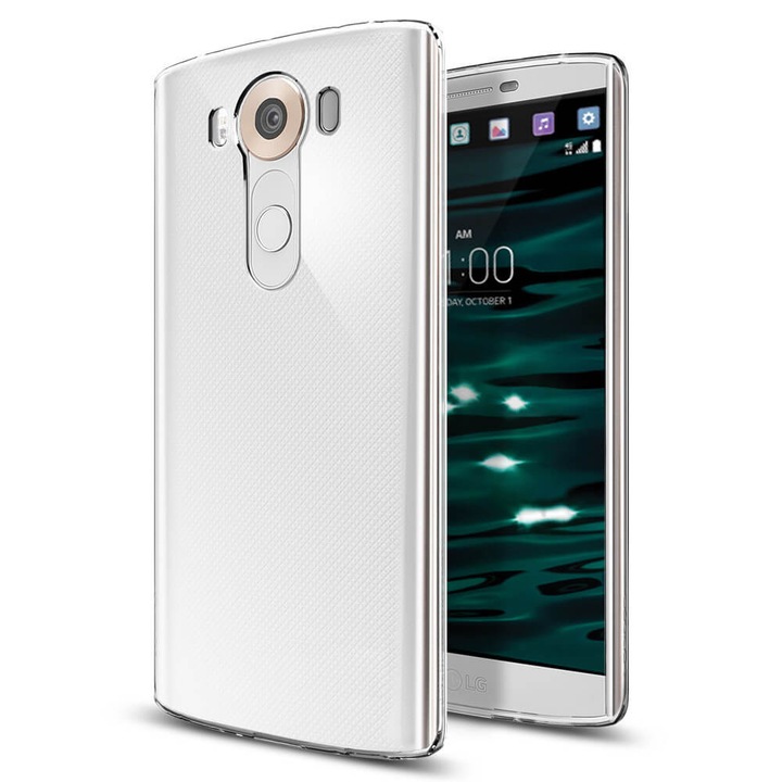 Кейс Spigen Liquid Crystal Case за LG V10, прозрачен