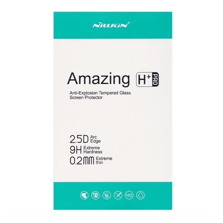 Nillkin h+ pro képernyővédő üveg, 2.5d, uv szűrés, ultravékony, 0.2mm, 9h, átlátszó, kompatibilis: Xiaomi Poco X5 5G / Redmi Note 12 5G / Redmi Note 12 4G