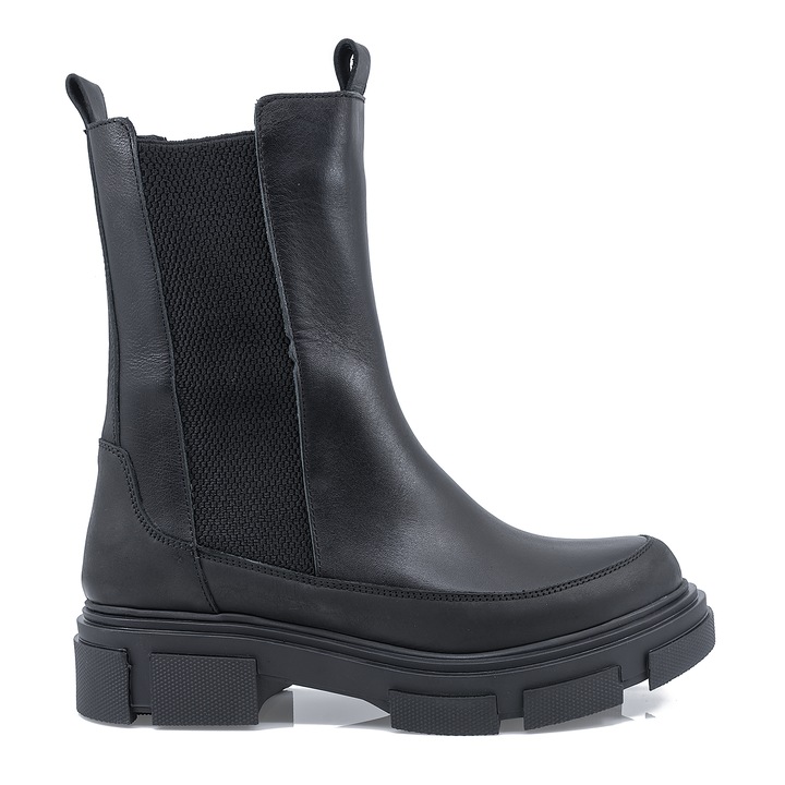 Női csizma, Caspian, Cas-401, alkalmi, Fekete