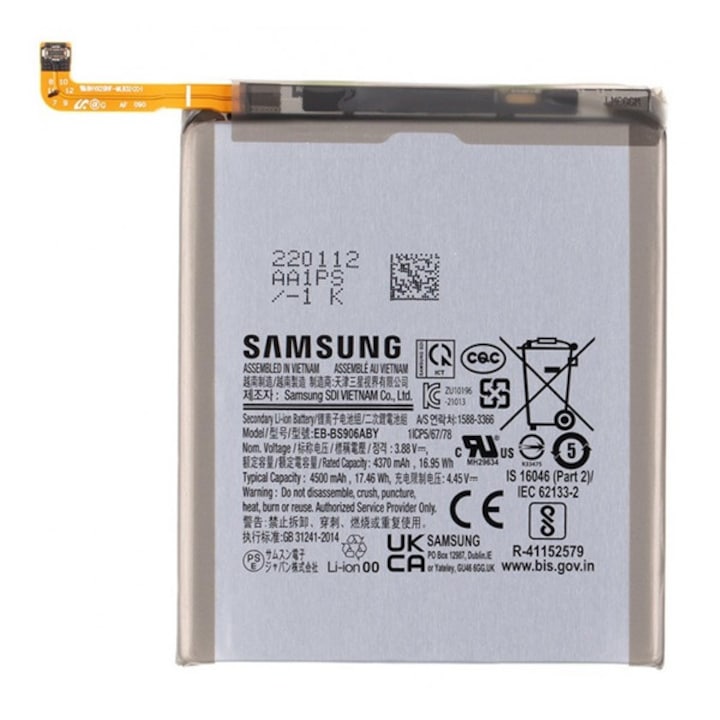 Samsung Galaxy S22 Plus 5G (SM-S906) Samsung akku 4500mAh li-ion, gigapack csomagolás