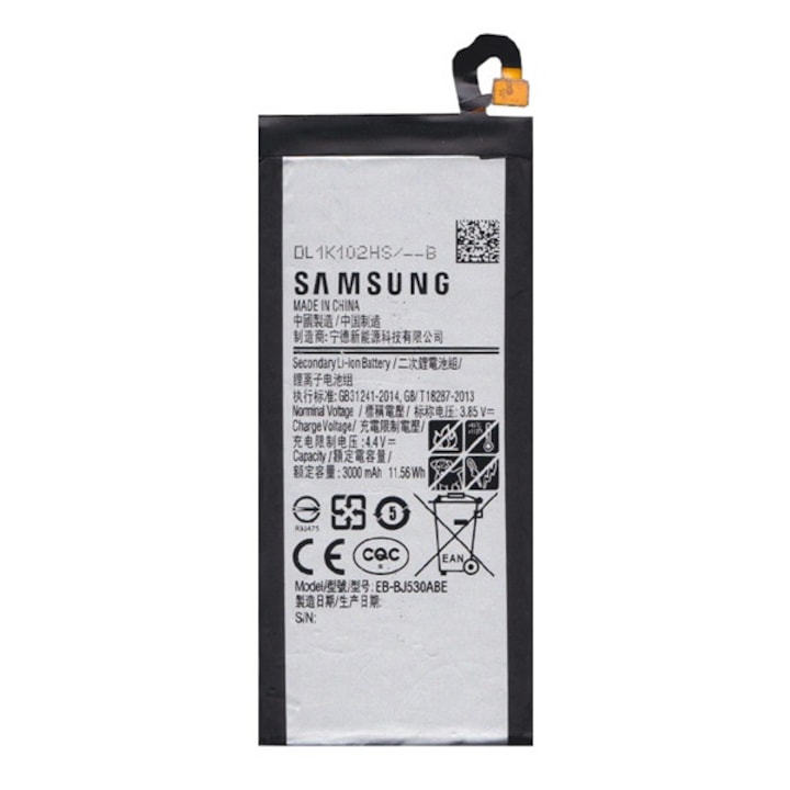 Samsung Galaxy J5 (2017) SM-J530 EU Samsung akku 3000mah li-ion, EB-BJ530ABEB, gigapack csomagolás