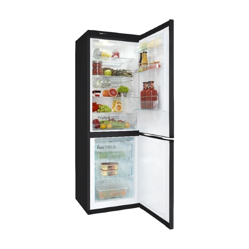 Frigider cu doua usi Snaige RF56SM-S5JJ2F0, Fast Freeze, 292 l, Clasa F, H 185 cm, Negru