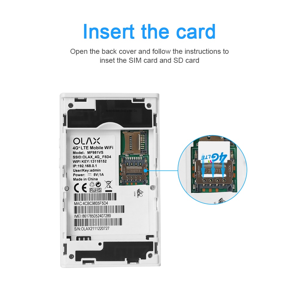 Router Mobil WiFi 4G OLAX 981 - eMAG.ro