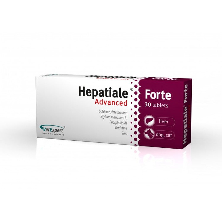 Supliment Nutritiv Hepatiale Forte Advanced, 30 tablete