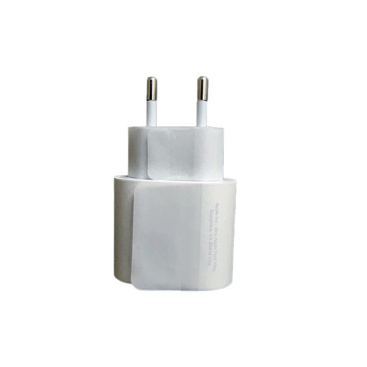 iPhone Serial Mark USB-C 20 W csatlakozóadapter iPhone 14 Pro Max / 13 Pro / 12 pro / 11 Pro Max készülékhez, fehér