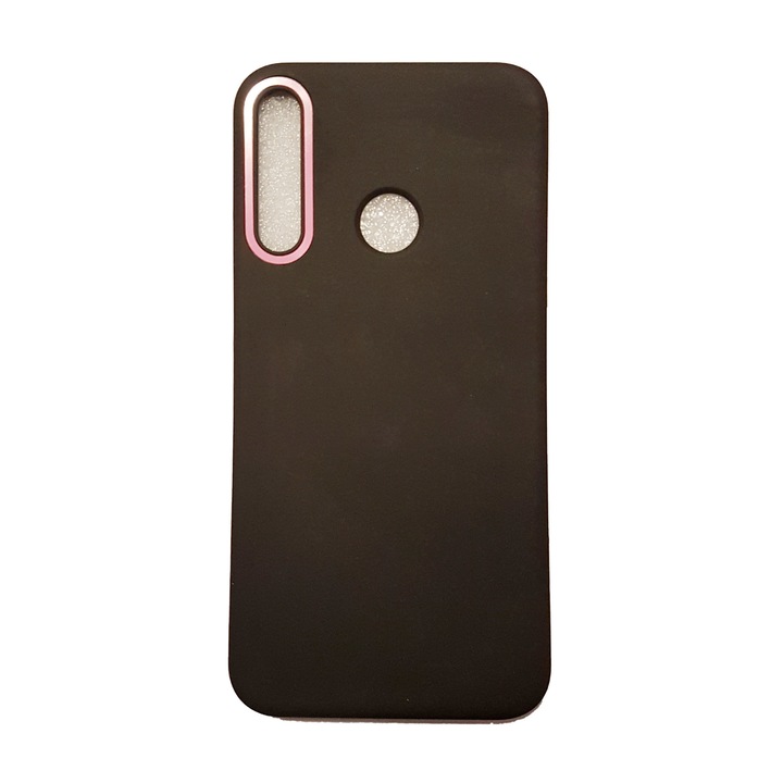 Husa Vivid Case pentru Huawei P40 Lite E, Y7p negru/pink
