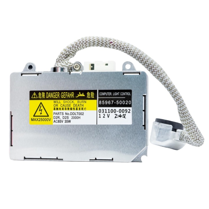 Balast Xenon, EinParts Automotive, CANbus, Slim Digital HID, 35W, 9-16V, Argintiu