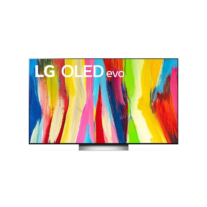 Televizor OLED LG 77C29LD, Smart TV 4K UHD, HDR, control vocal, 195 cm, negru/gri