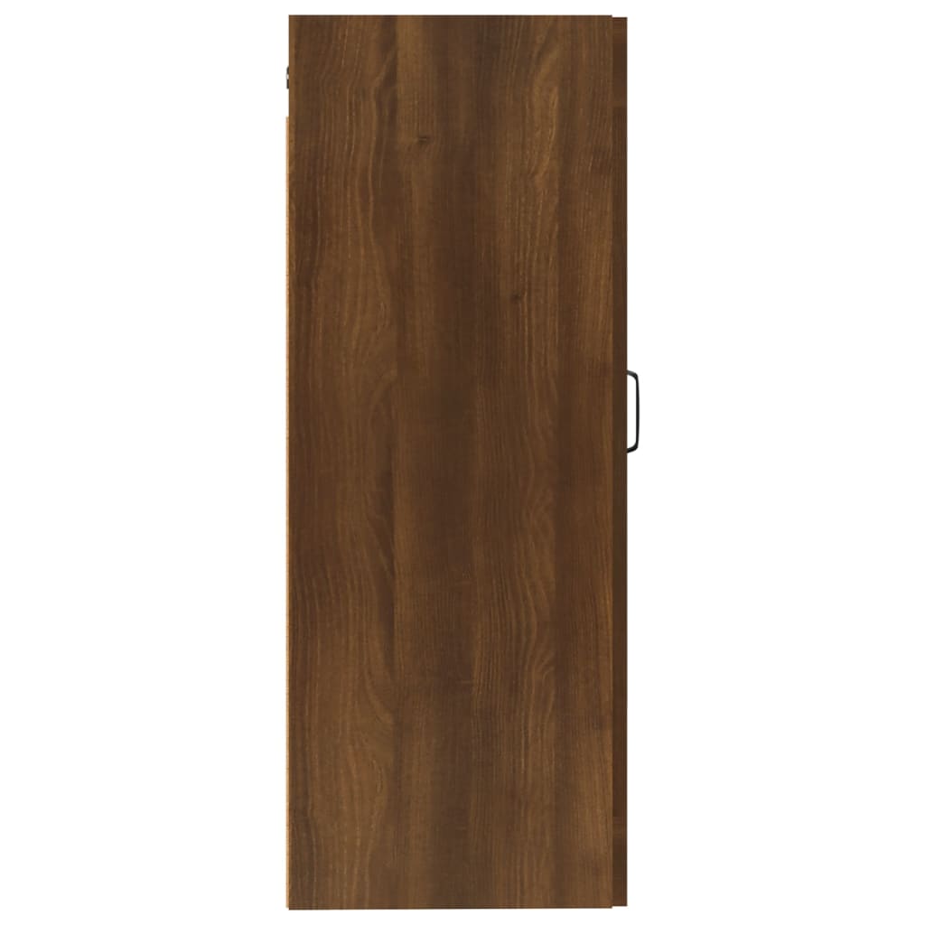 Кухненски шкаф vidaXL, Кафяв, 35x34x90 см, MDF - eMAG.bg