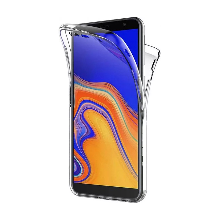 Калъф, съвместим с Samsung Galaxy J5 2017 Tpu Full Body Transparent