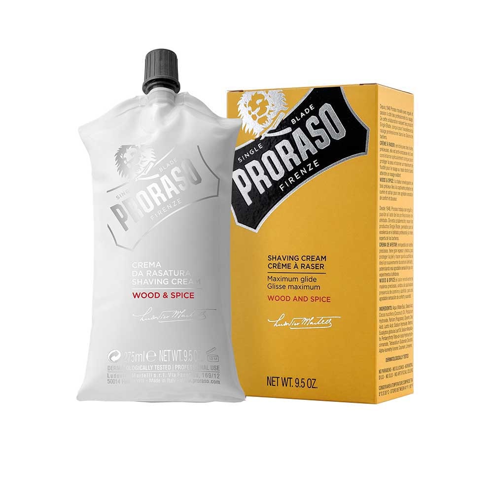 Crema de barbierit Proraso Wood and Spice 275ml