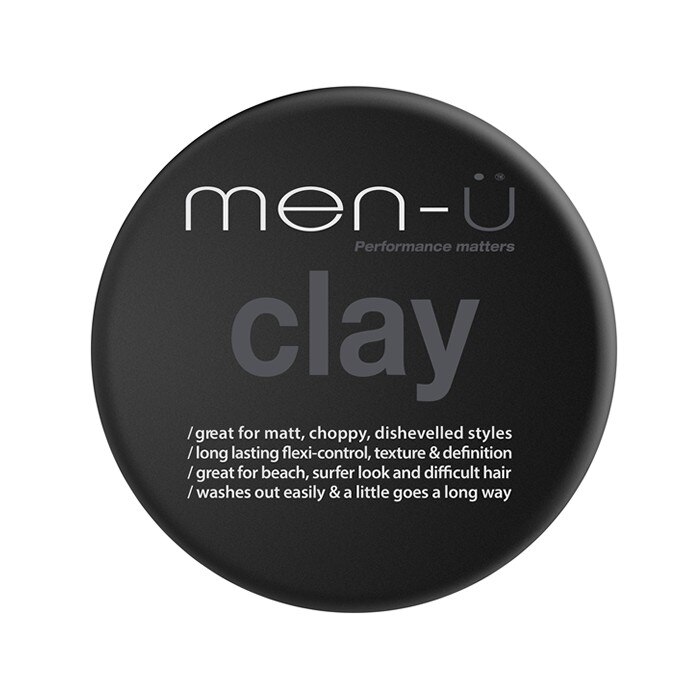 Pasta modelare par cu efect mat si ciufulit Clay Men-U 100 ml