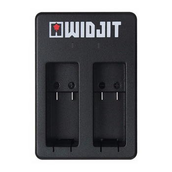 Incarcator dublu Widjit pentru acumulatori GoPro Hero 5/6/7 Incarcator dublu Widjit pentru acumulatori GoPro Hero 5/6/7