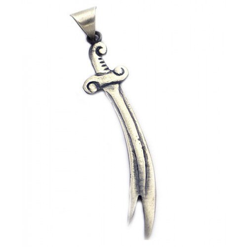 Pandantiv Sabie, Argint 925, 6 cm x 1 cm