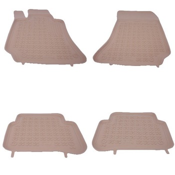 Set covorase auto din cauciuc pentru MERCEDES W212 E-Class 2009-2016, Rezaw Plast, Crem, 4 Buc Set covorase auto din cauciuc pentru MERCEDES W212 E-Class 2009-2016, Rezaw Plast, Crem, 4 Buc