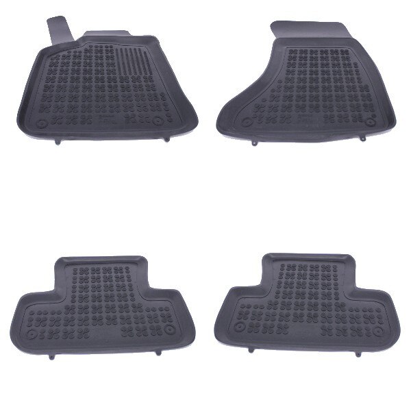 Set covorase auto din cauciuc pentru Audi Q5 2008-2011 , Rezaw Plast, Negru, 4 Buc