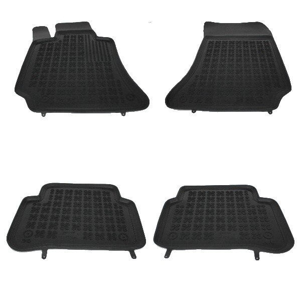Set covorase auto din cauciuc pentru MERCEDES E-Class W212 2009-2016, Rezaw Plast, Negru, 4 Buc
