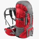 Rucsac Highlander Discovery 45 L, Rosu/Gri