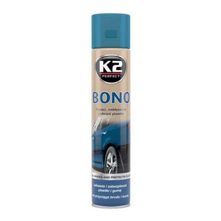 K2AUTO műanyag ápoló, 300ml, BONO