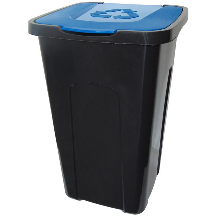 Szelektív hulladékgyűjtő kék 50 L