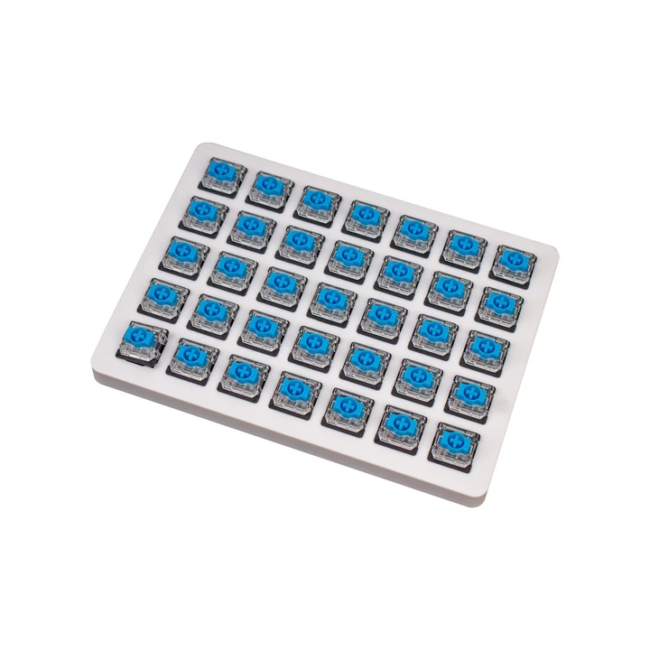 Set 110 Switch-uri pentru tastatura mecanica Keychron Gateron Low Profile 2.0 Blue