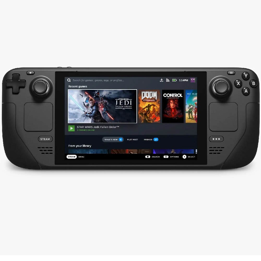 Consola portabila gaming Steam Deck, Wi-Fi, AMD APU, 16GB DDR5