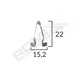 Clema Metalica Montaj Pentru Grup Vag 152x22mm Set 10 Buc