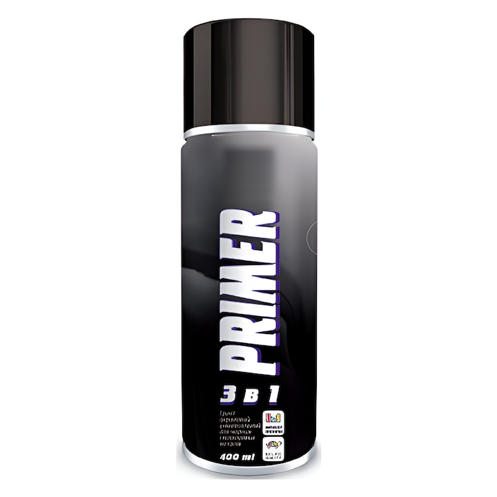 Spray vopsea Grund 3in1 anticoroziv Gri, 400 ml